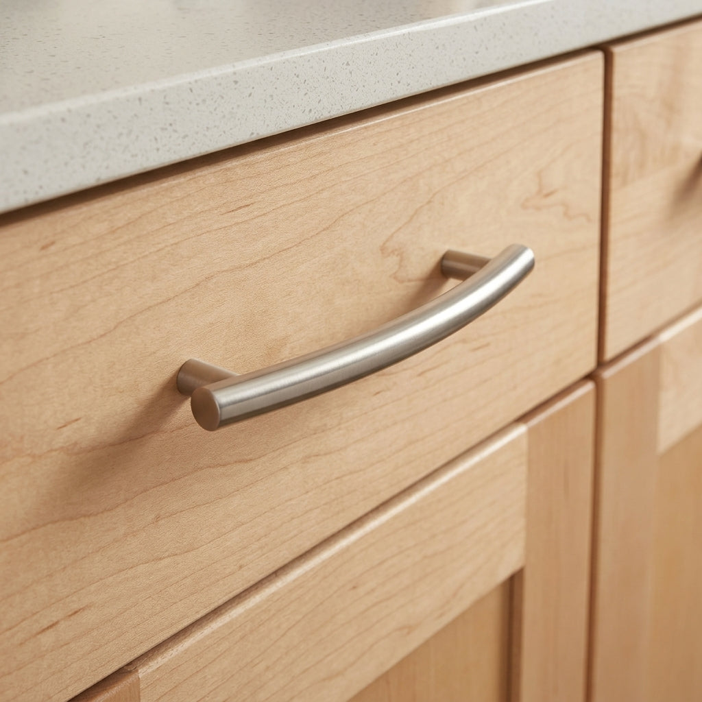 Curved T Pull Handle