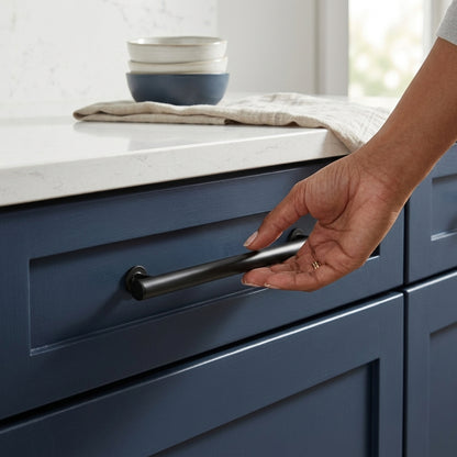 Round T-Bar Cupboard Pull Handle