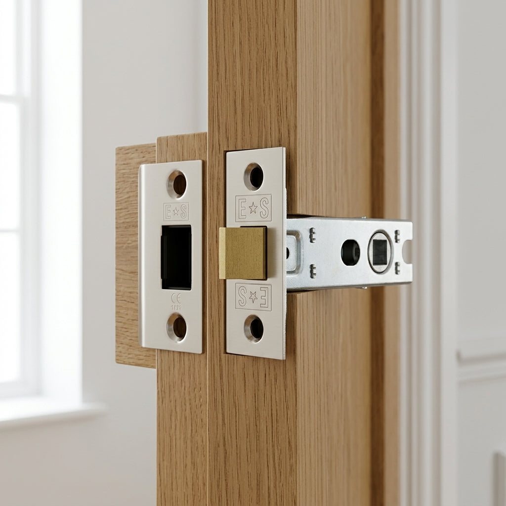 Bolt Through Tubular Latch