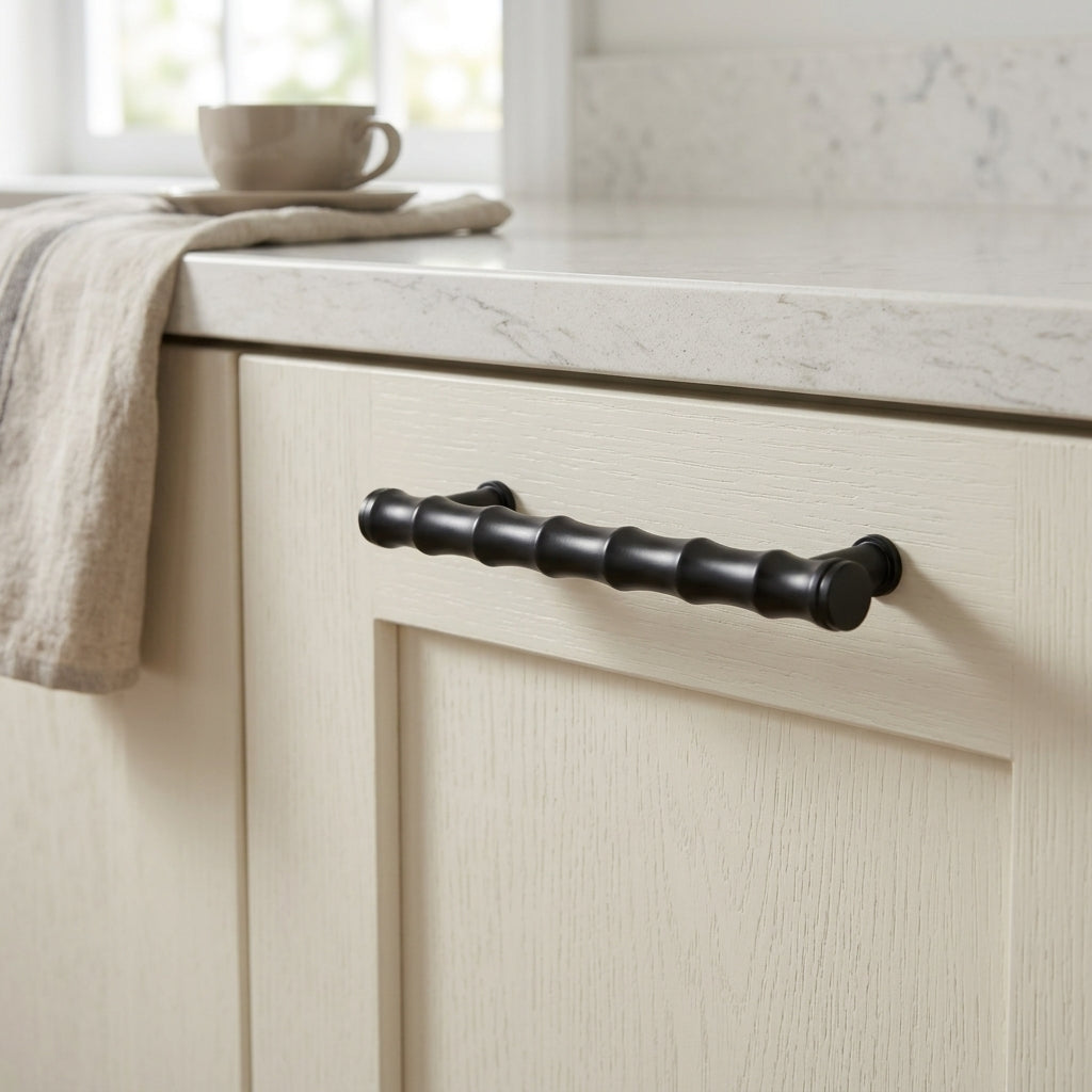 Crispin Bamboo T-bar Cupboard Pull Handle