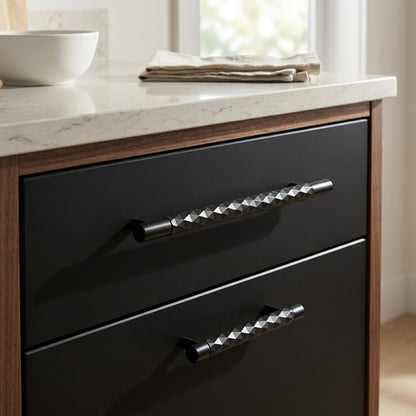 Diamond Cut Cabinet Pull
