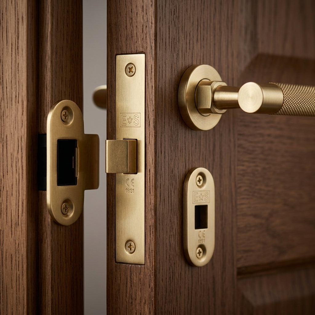 Bolt Through Tubular Latch