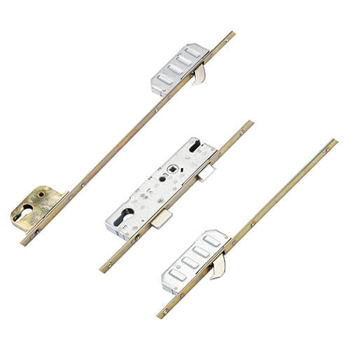 Cobra Latch Deadbolt 2 Hooks Multipoint Door Lock - with Lockout Facility