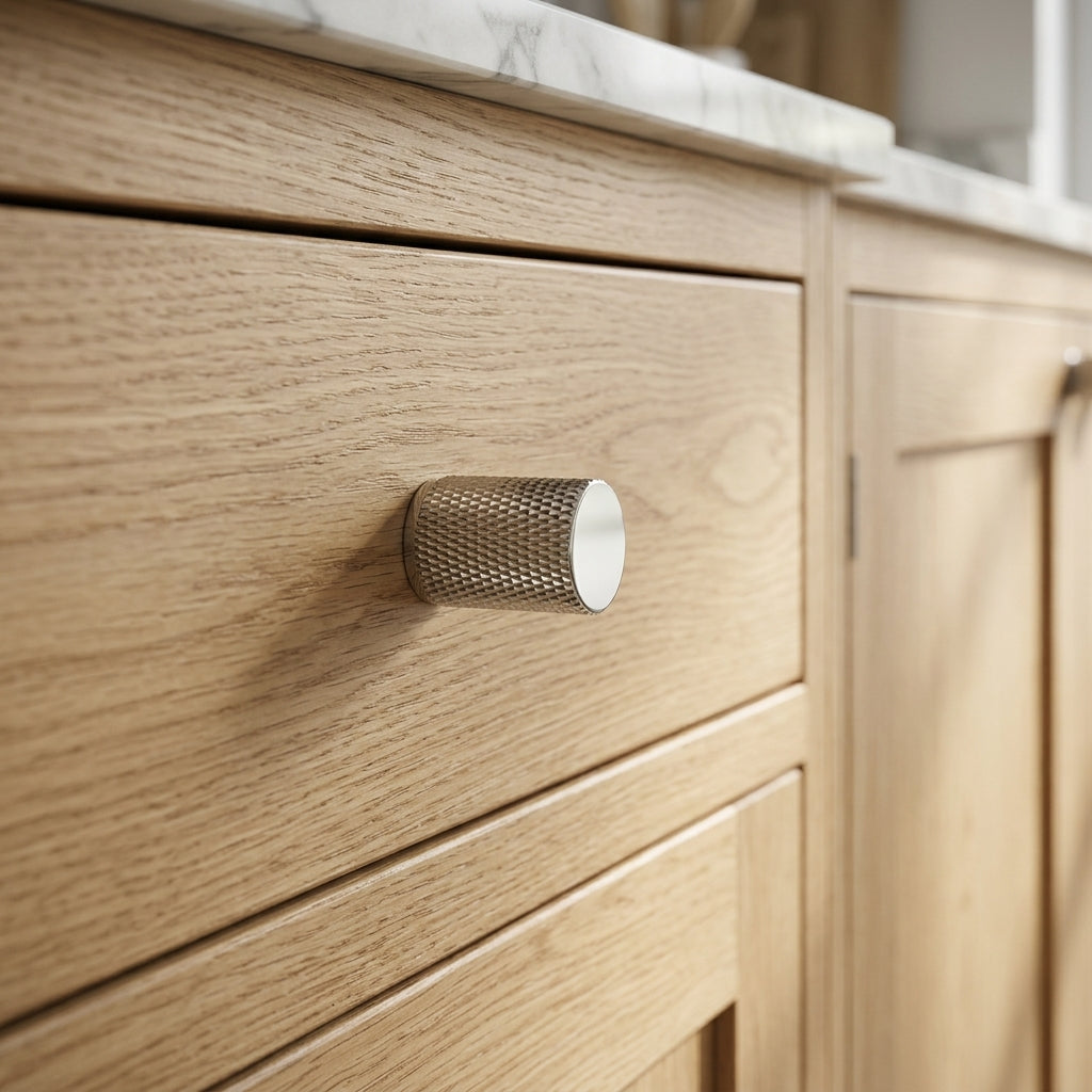 Brunel Knurled Cupboard Knob