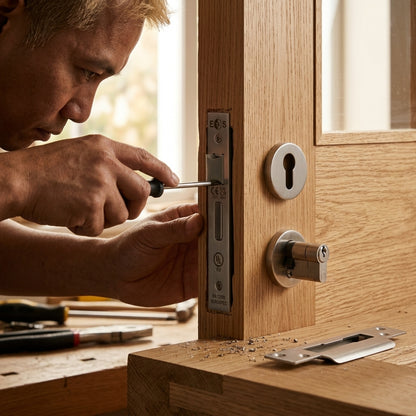 Easi T Euro Profile BS Double Cylinder Sashlock