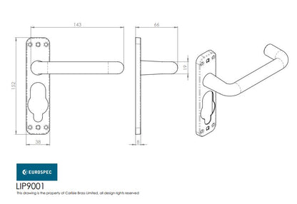 Safety Lever on a Inner Backplate
