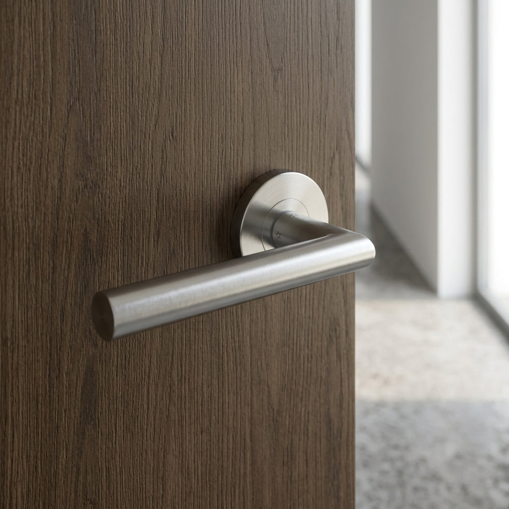 19mm Dia. Grade 4 Mitred Safety Lever on Round Rose