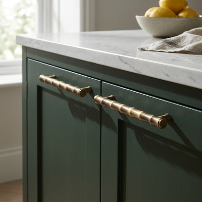 Crispin Bamboo T-bar Cupboard Pull Handle