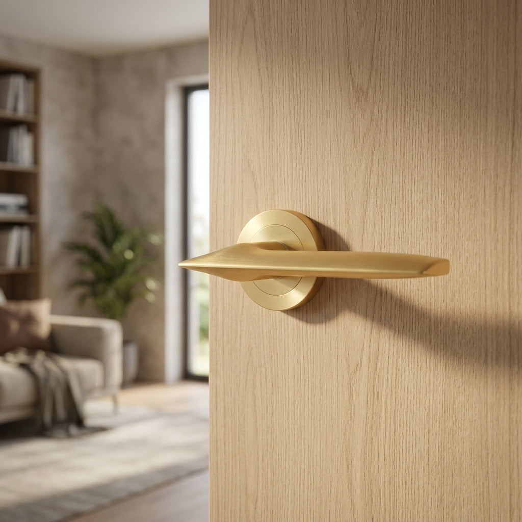 Hygge due Lever on Round Rose