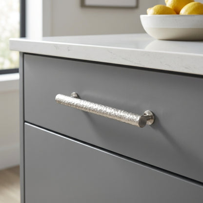 Leila Hammered T-bar Cupboard Pull Handle