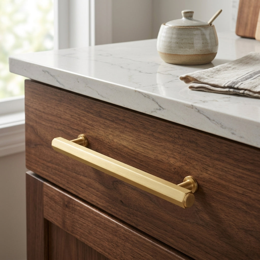 Vesper Hex T-Bar Cabinet Pull