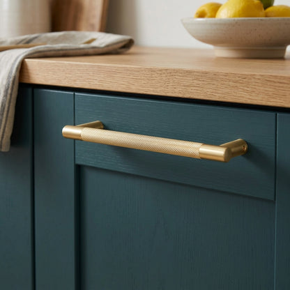 Mitred Knurled Pull Handle Range