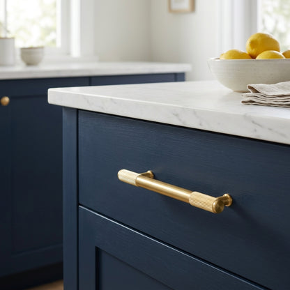 Washington Reeded End Cabinet Pull