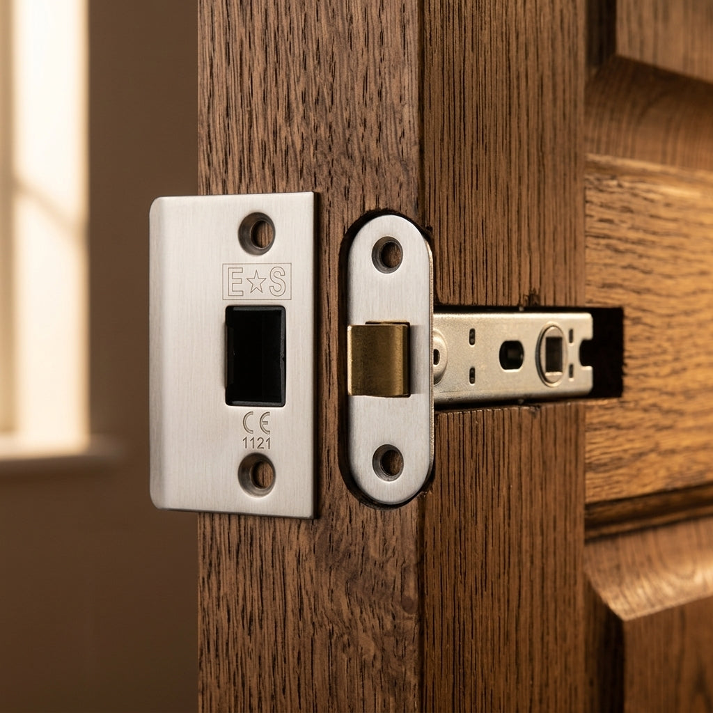 Bolt Through Tubular Latch
