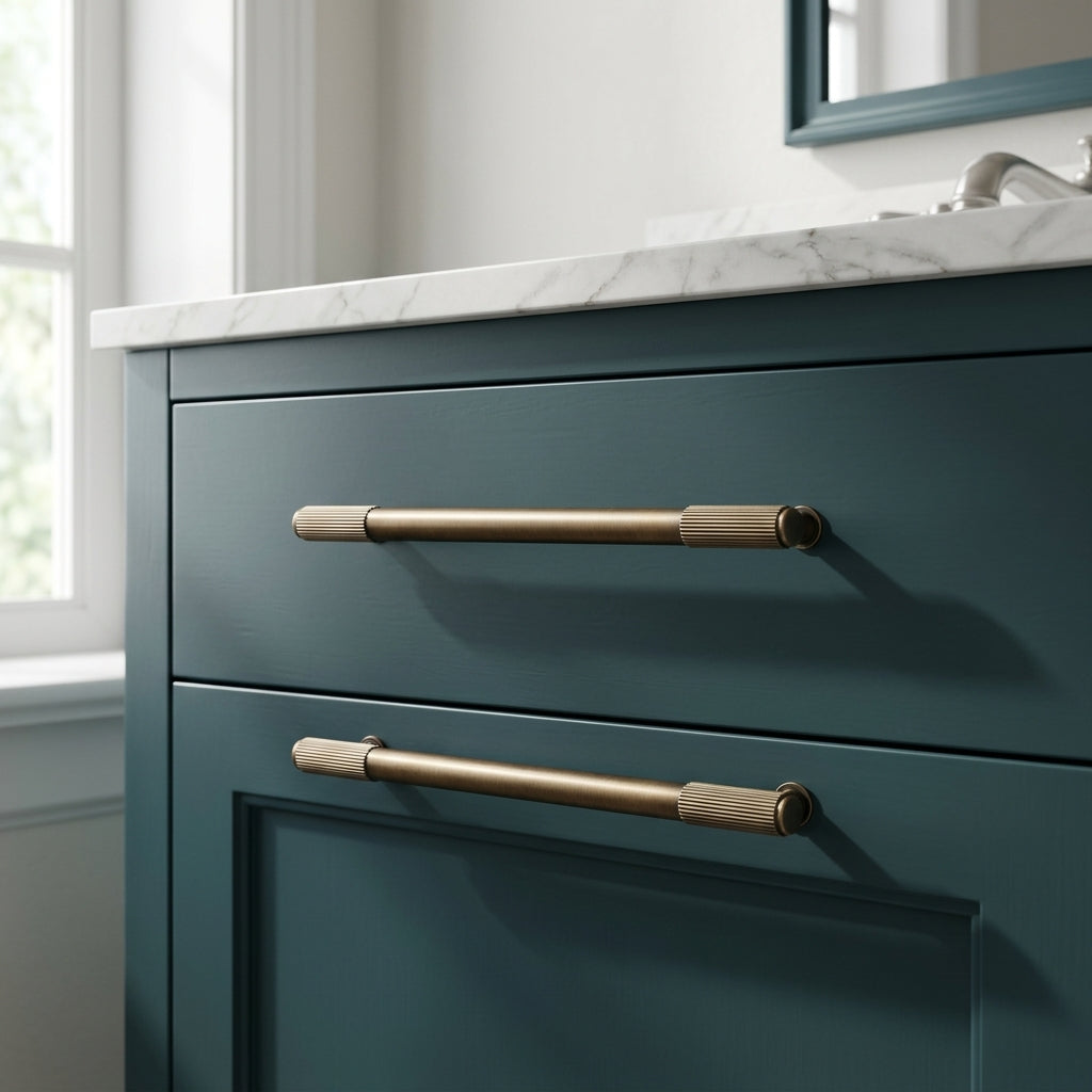 Washington Reeded End Cabinet Pull