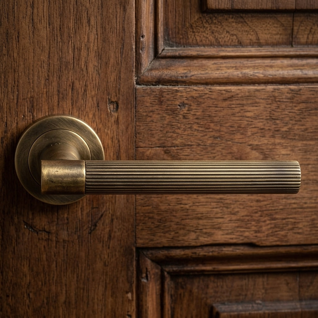 Hey Riga lever handle on threaded rose
