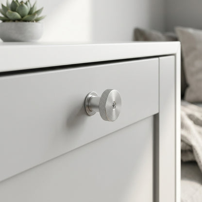 Hanover Knurled Circular Cupboard Knob