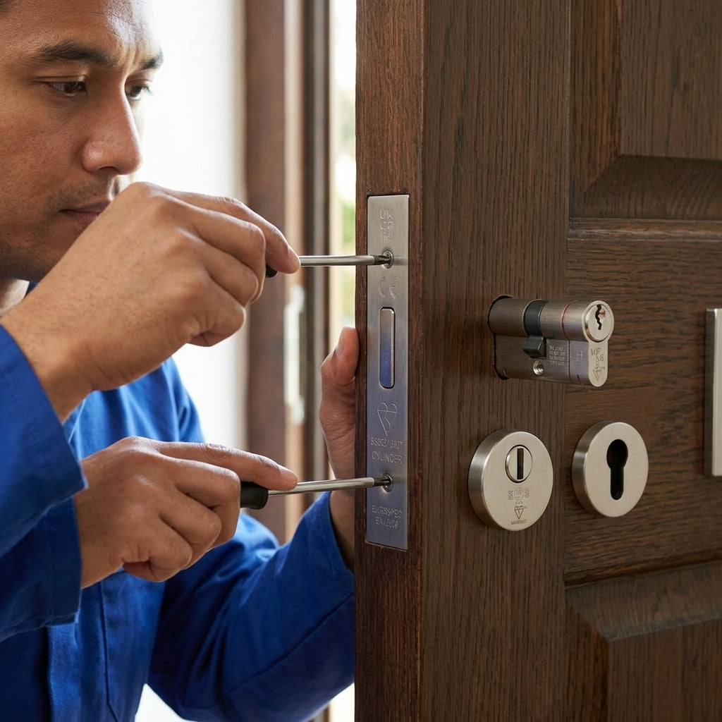 Euro Profile BS Cylinder and Turn Deadlock