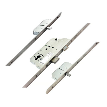 Latch Deadbolt 2 Pin Bolts Keywind Multipoint Door Lock