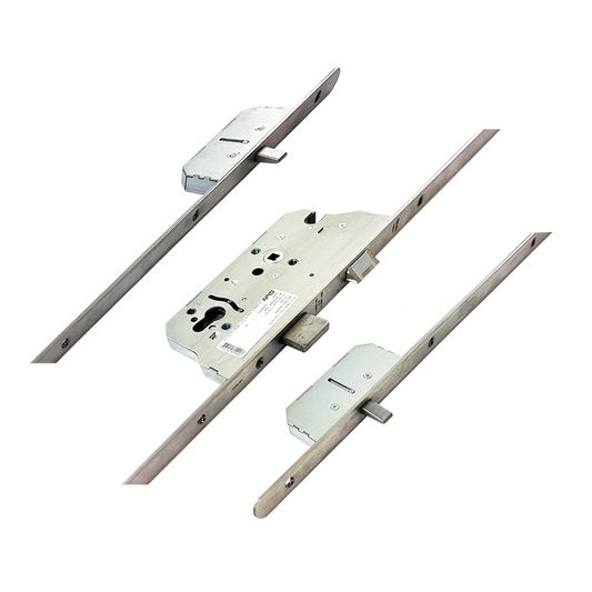 Latch Deadbolt 2 Pin Bolts Keywind Multipoint Door Lock