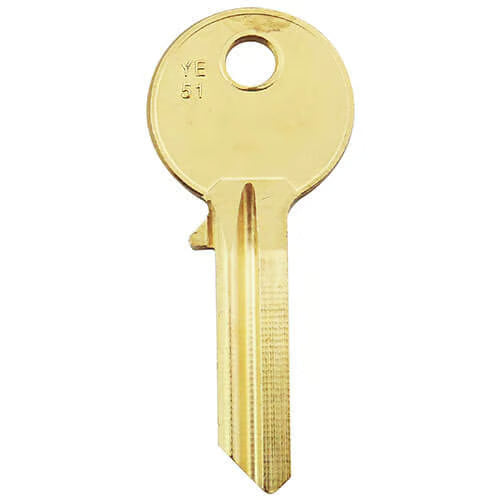 1AB Yale Universal 5 Pin Cylinder Key Blank