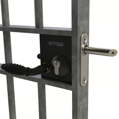 Bolt on Gate Lever Operated Deadlocking Latch - Suits 40mm - 60mm Box Sections