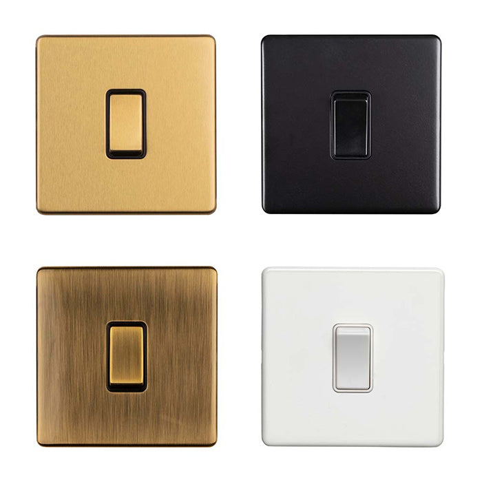 Concealed 3mm 1 Gang Switch