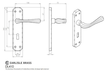 Eden Lever on Backplate