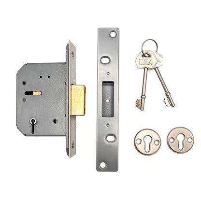 201/301 Viscount Non British Standard 5 Lever Mortice Deadlock With Backset 44mm