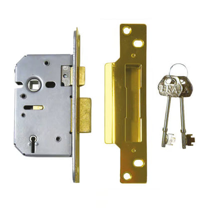 202/302 Viscount Non British Standard 5 Lever Mortice Sashlock