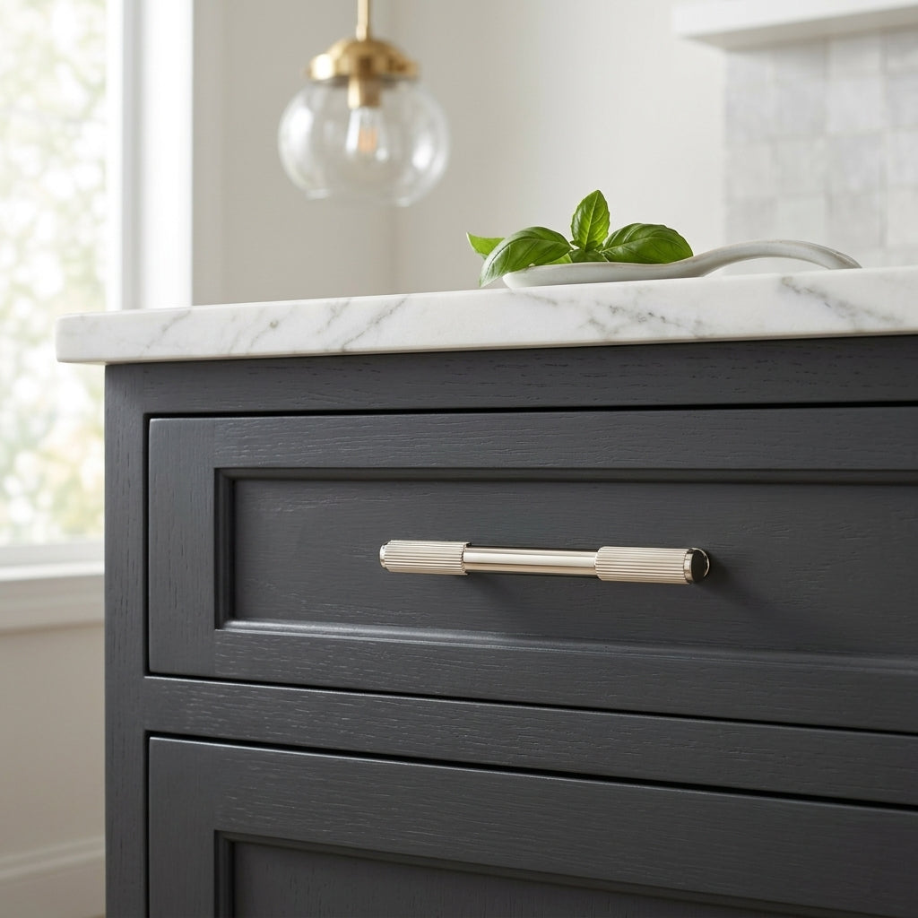 Washington Reeded End Cabinet Pull