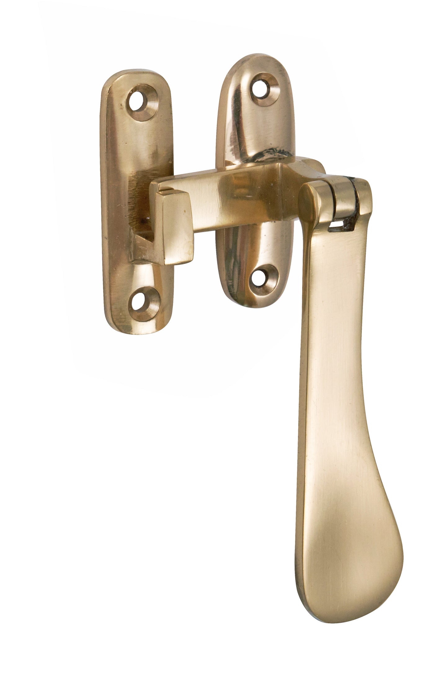 Victorian Reversible Casement Fastener With Hook & Mortice Plate