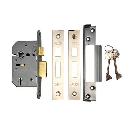 217 Viscount Rebated Non British Standard 5 Lever Mortice Sashlock