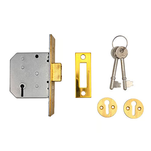 2177 3 Lever Mortice Deadlock
