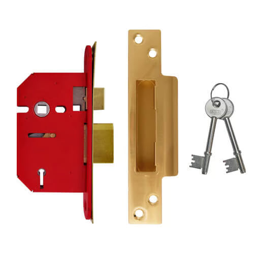 2205 Strongbolt Non British Standard 5 Lever Mortice Sashlock