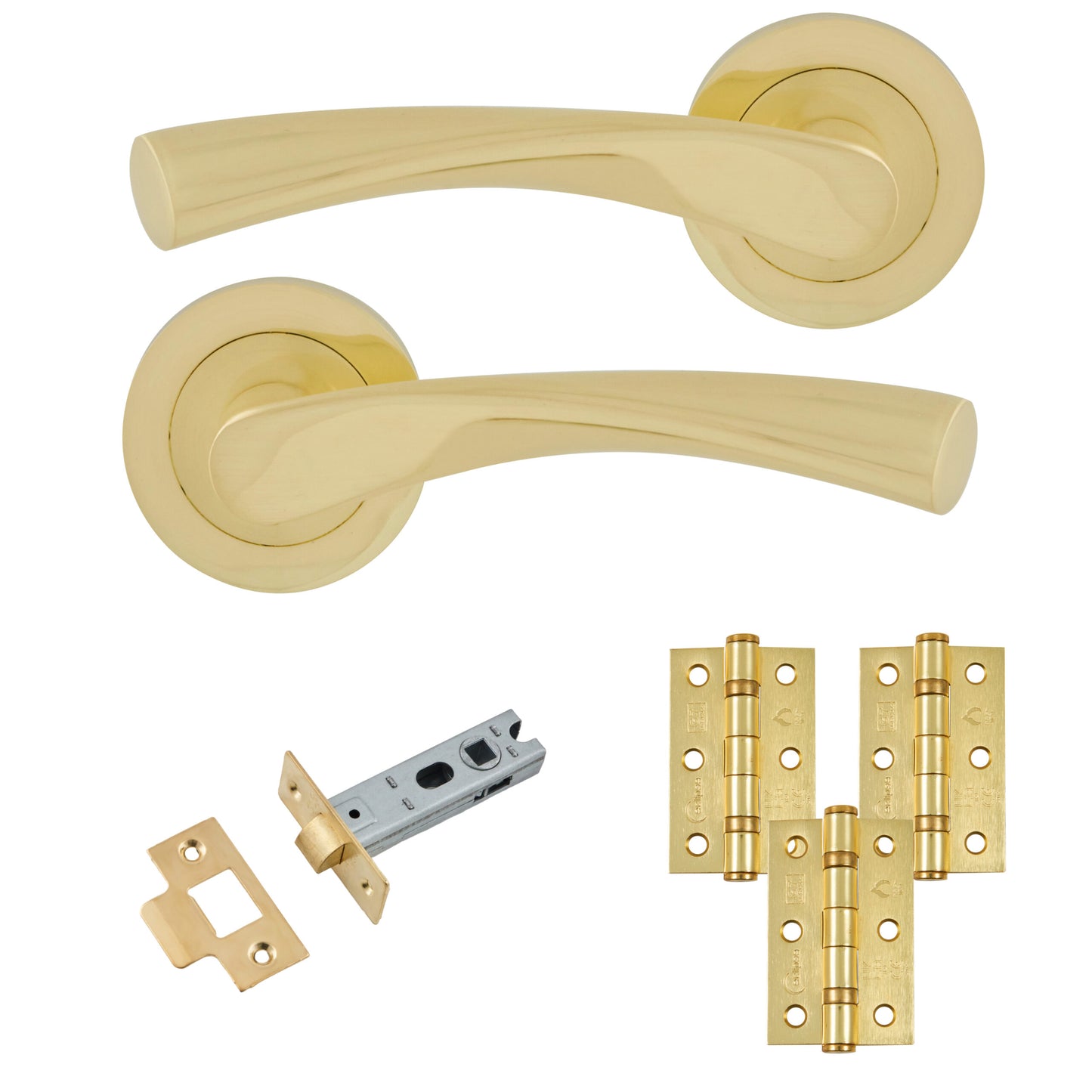 Monza Lever Latch Pack (8 Finishes Available)
