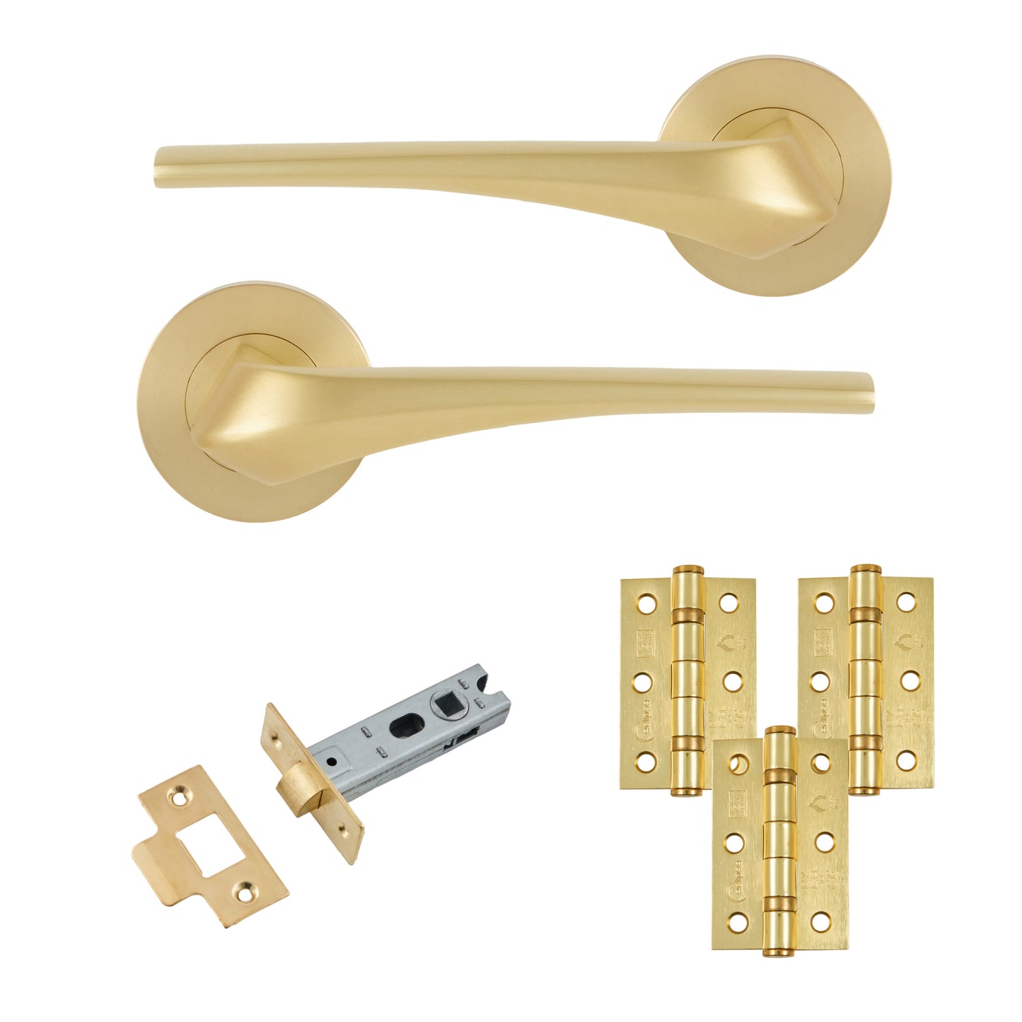 Lanza Lever Latch Pack (6 Finishes Available)