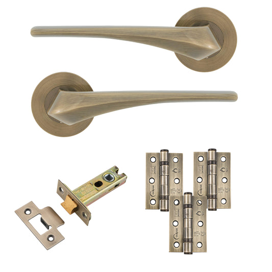 Lanza Lever Latch Pack (6 Finishes Available)