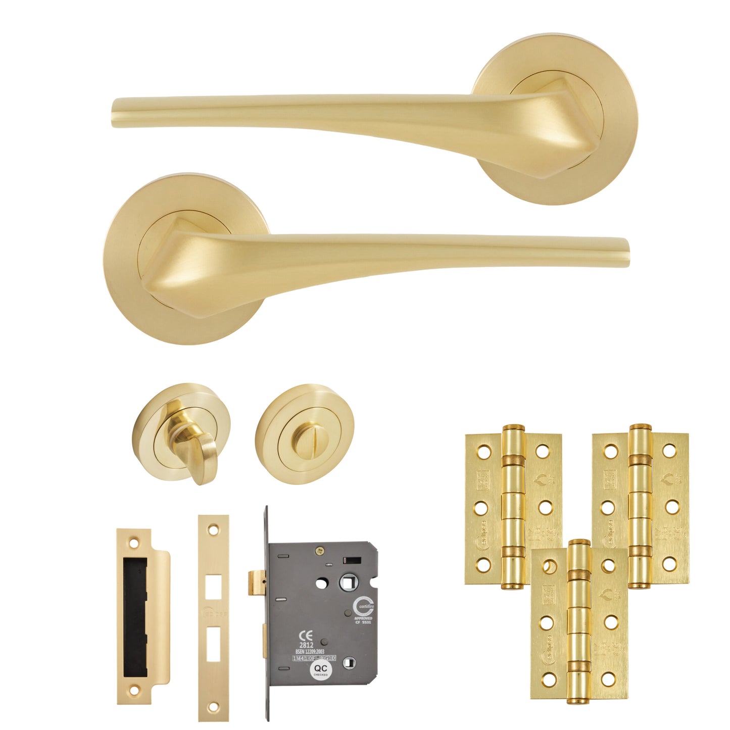 Lanza Lever Bathroom Pack (3 Finishes Available)