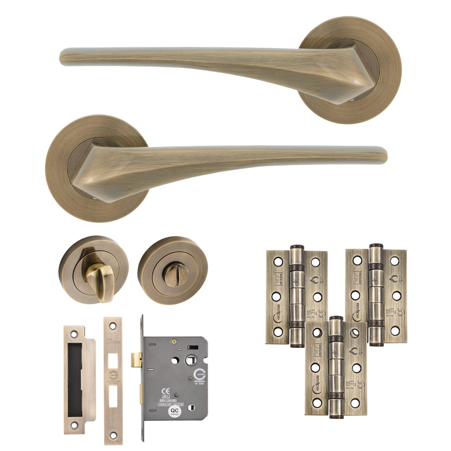Lanza Lever Bathroom Pack (3 Finishes Available)