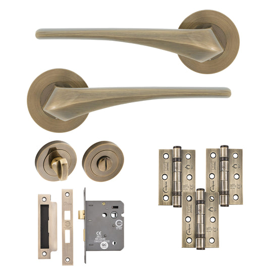 Lanza Lever Bathroom Pack (3 Finishes Available)