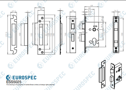 Easi-T Euro Profile Sashlock