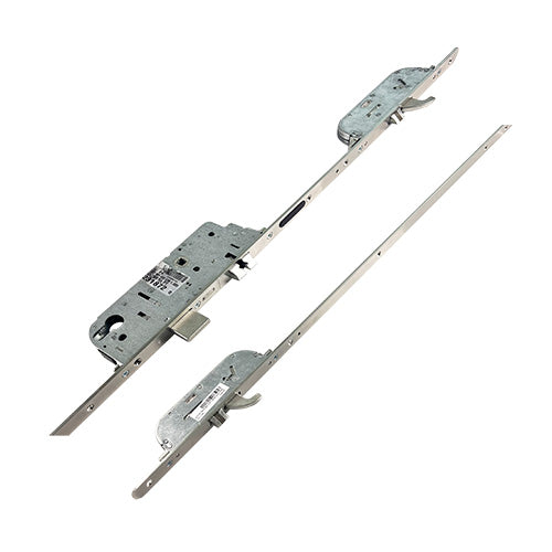 A-TS Latch & deadbolt 2 Hooks Automatic Locking Multipoint Door Lock (Top Hook to Spindle = 330mm)