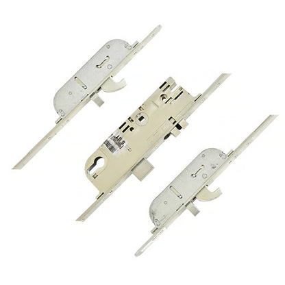 Latch Deadbolt 2 Hooks 2 Anti Lift Pins Split Spindle Multipoint Door Lock