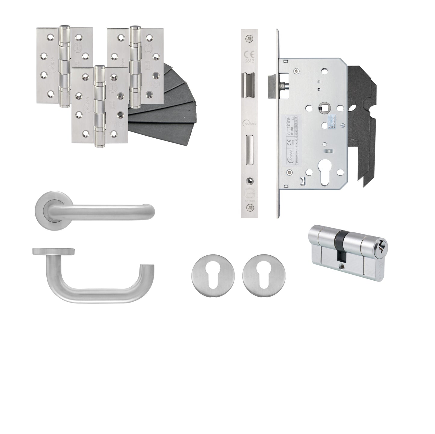Key/Key Euro Sashlock DIN Kit