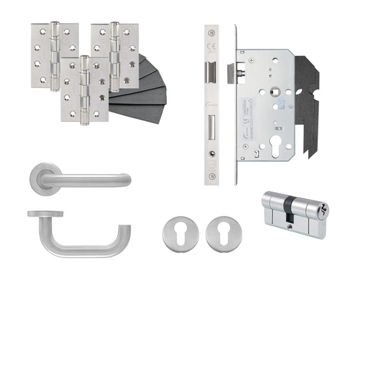 Key/Key Euro Sashlock DIN Kit
