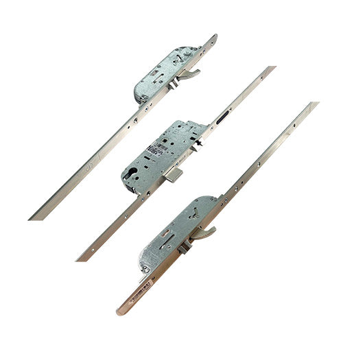 A-TS Latch & deadbolt 2 Hooks Automatic Locking Multipoint Door Lock (Top Hook to Spindle = 740mm)