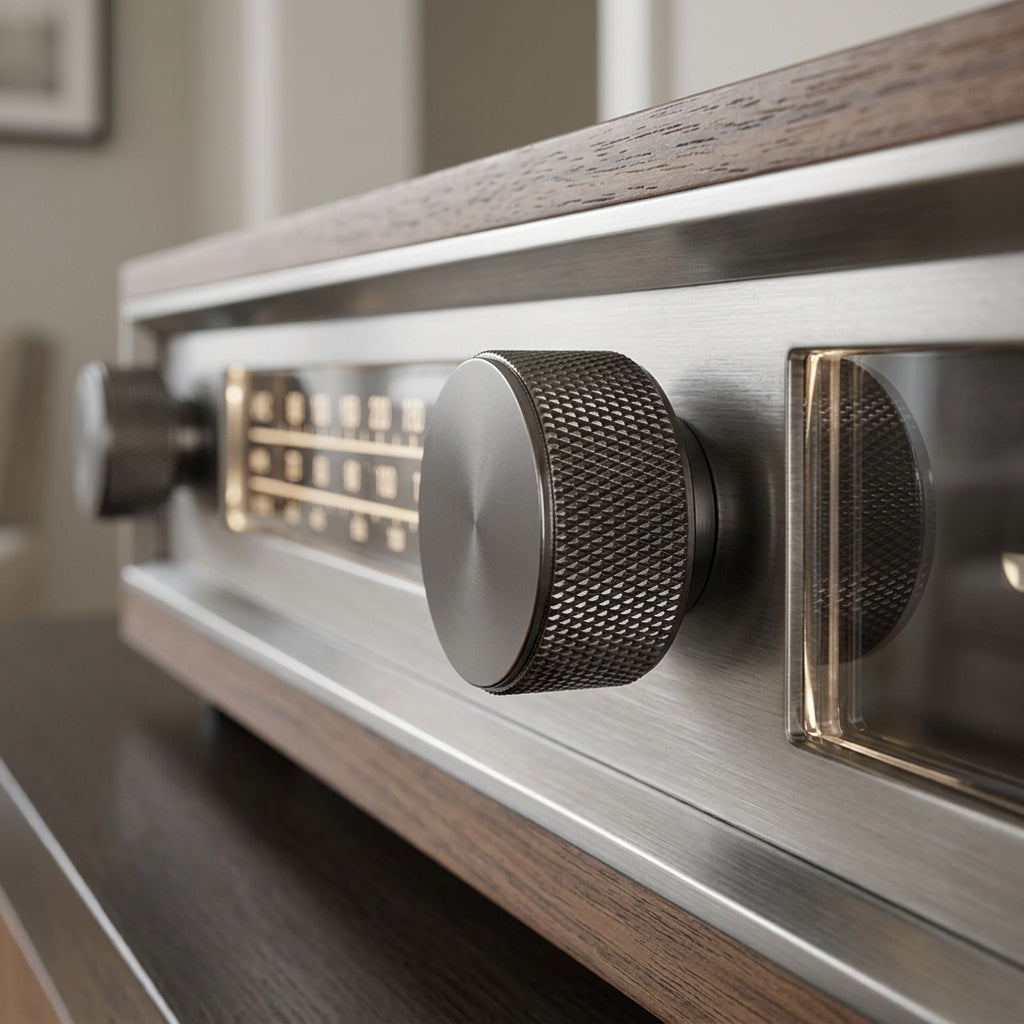 Knurled Radio Knob Range