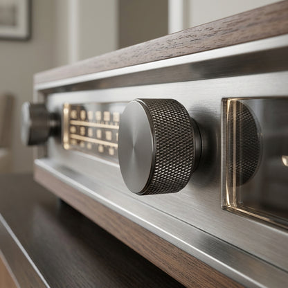 Knurled Radio Knob Range