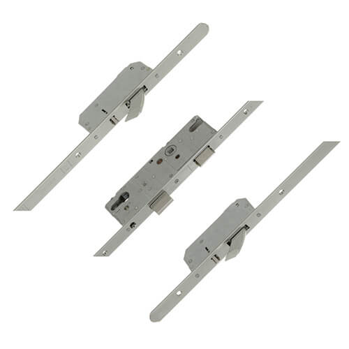 AV2 Latch Deadbolt 2 Hooks Radius 20mm Faceplate Multipoint Door Lock - Autolocking